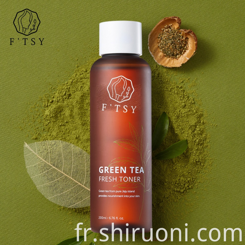 green tea toner